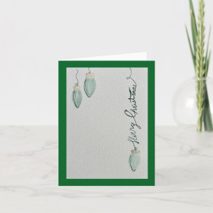 Christmas Celebration Thank You Card