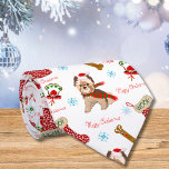 Christmas Celebration with Yorkie  Tie<br><div class="desc">Fun gift idea for Yorkshire Terrier dog enthusiasts for the holidays,  office parties,  school parties,   dog shows,  and family celebrations.</div>