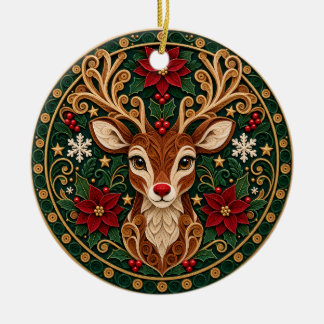 Christmas celebrations and holiday gift-giving. ceramic tree decoration