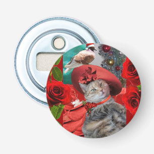 CHRISTMAS CELEBRATIONS OF PRINCESS TATUS CAT BOTTLE OPENER