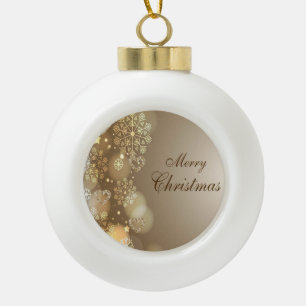 Christmas Ceramic Ball Ornament, Merry Christmas Ceramic Ball Christmas Ornament