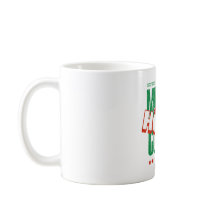 Christmas Ceramic Mug, Holiday Cup for Hot Drinks