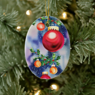 Christmas Ceramic Ornament