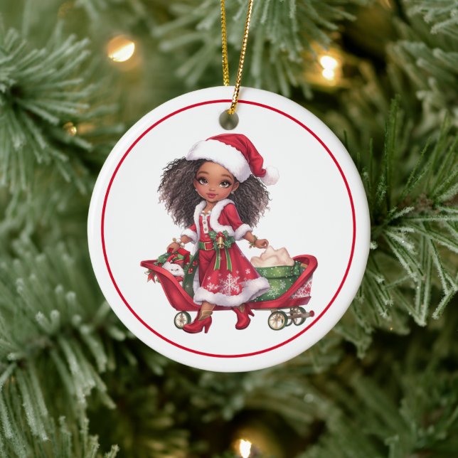 Christmas Ceramic Ornament (Tree)