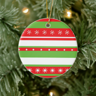 Christmas Ceramic Ornament