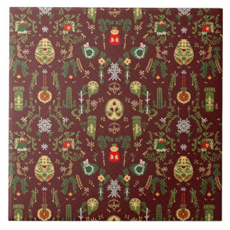 Christmas Ceramic Tile