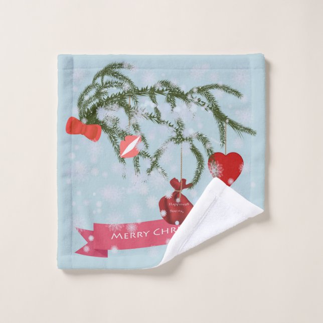 Christmas Ceramic Tile Wash Cloth (Wash Cloth)