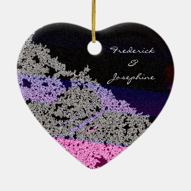 Christmas Ceramic Tree Decoration (Back)