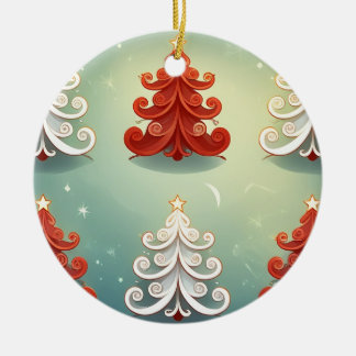 Christmas Ceramic Tree Decoration