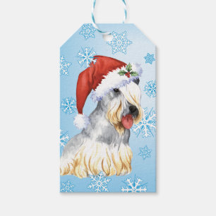Christmas Cesky Terrier Gift Tags