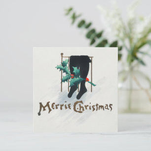 Christmas Chamberlin at Old Point Comfort.   Holiday Card