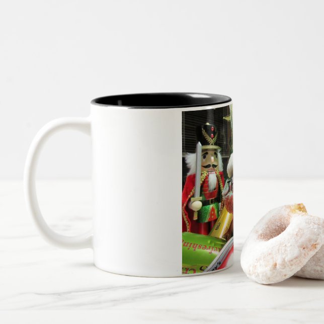 Christmas Chameleon Mug (With Donut)