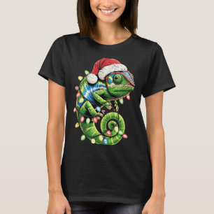 Christmas Chameleon Toddler Kids Boys Christmas Xm T-Shirt