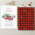 Christmas Change of Address Red Truck Moving Business Card<br><div class="desc">What better way to let your friends and family know about your new holiday address and wishing them a very Merry Christmas with this classic red truck in the snow with a Christmas tree on the back to set the mood for what's to come. Easily change the text on the...</div>