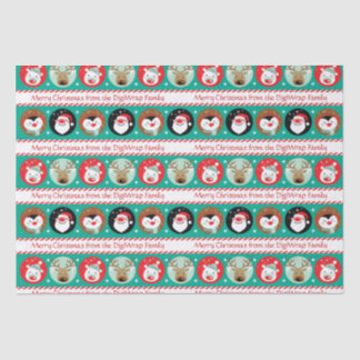 Christmas Characters Tissue Paper