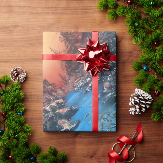 Christmas Charm Wrapping Paper (Holiday Gift)