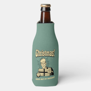 Christmas: Check Out My Package Bottle Cooler