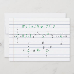 Christmas Cheer Chemistry Science Teacher Holiday