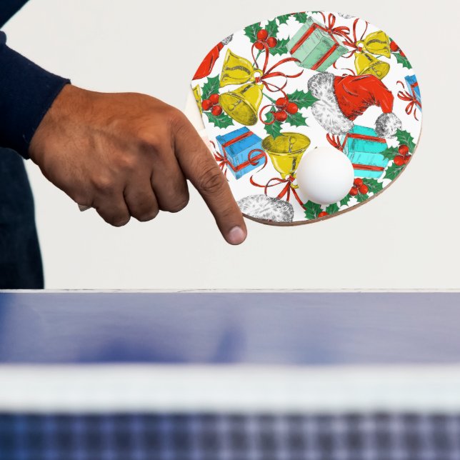 Christmas Cheer Collection Ping Pong Paddle (Insitu)