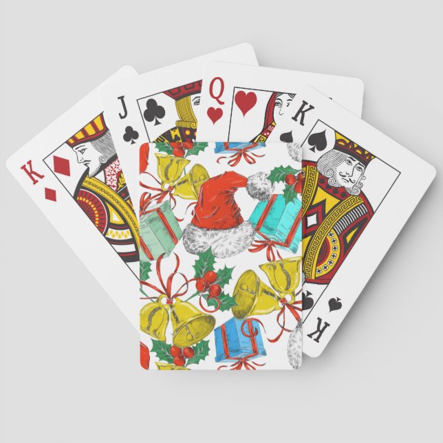 Christmas Cheer Collection Playing Cards (Back)
