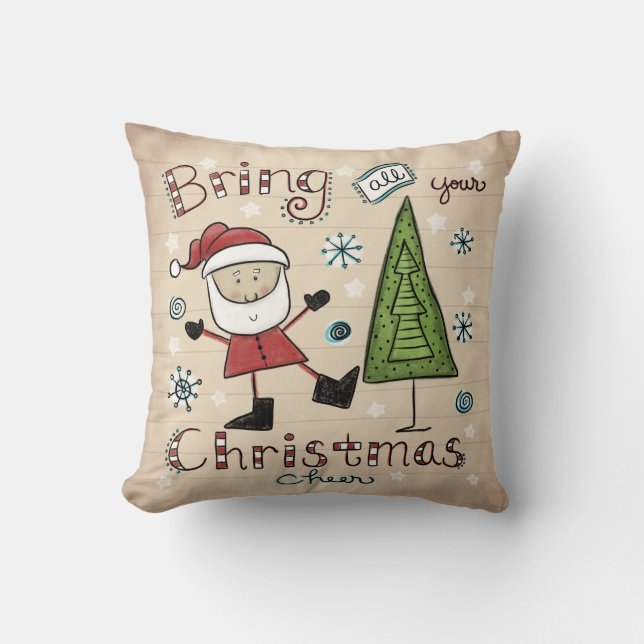 Christmas Cheer Cushion (Front)