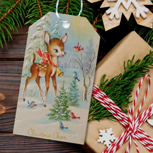 Christmas Cheer Deer Gift Tags (Creator Uploaded)