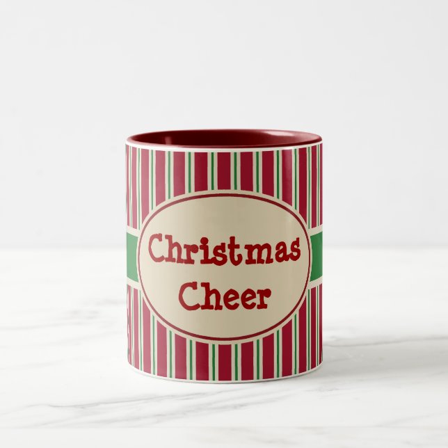 Christmas Cheer Holiday Coffee Mug Gift (Center)