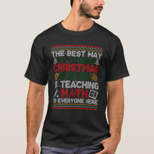 Christmas Cheer is Teaching Math Ugly Xmas Sweater