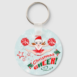 Christmas Cheer Key Ring