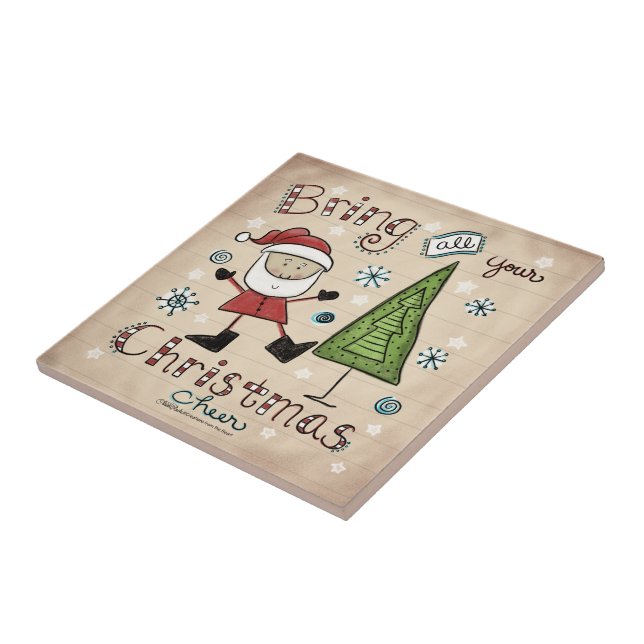 Christmas Cheer Tile (Side)