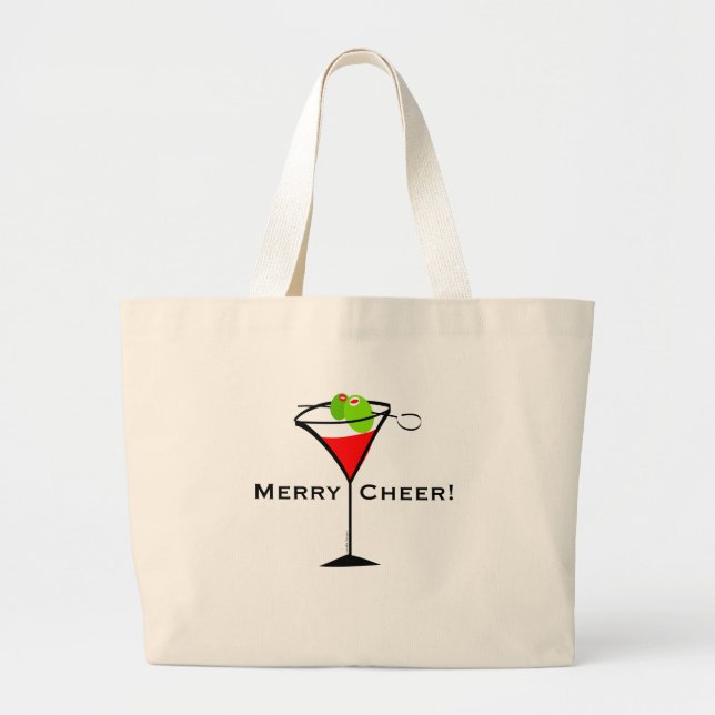 Christmas Cheer Tote Bag (Front)