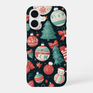 Christmas Cheer, Xmas Holiday, Christmas Gift for iPhone 16 Case