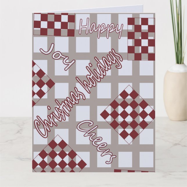 Christmas cheers card (Front)