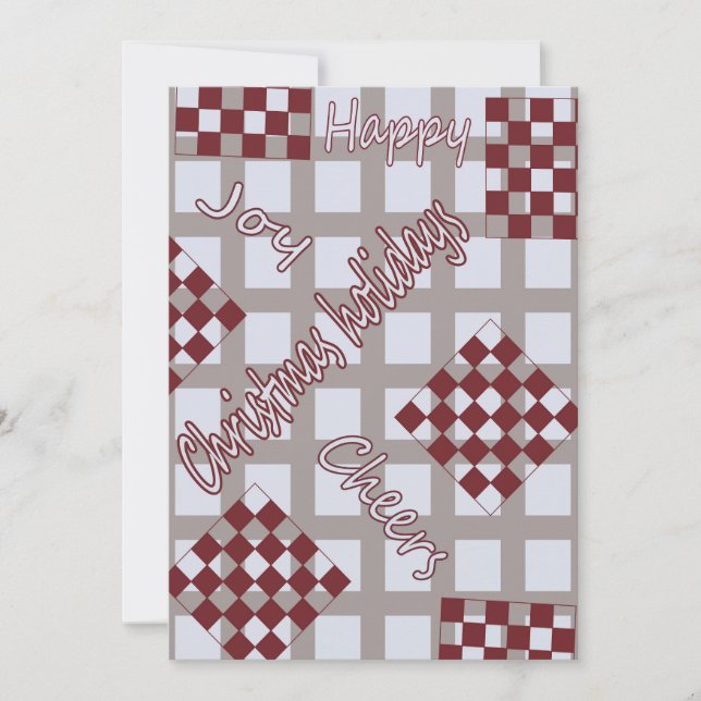 Christmas cheers holiday card (Front)