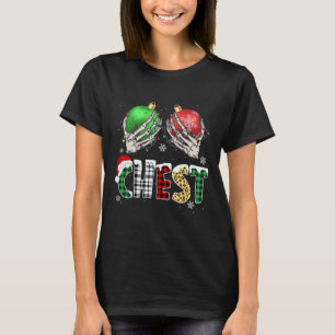 Christmas Chest Nuts Chestnuts Xmas Couple Matchin T-Shirt