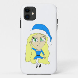 Christmas chibi iPhone 11 case