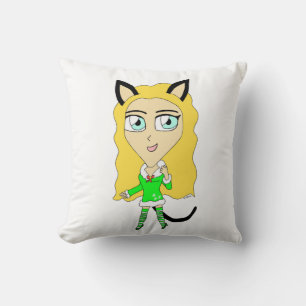 Christmas chibi    cushion