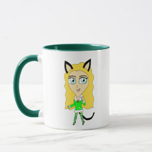 Christmas chibi    mug