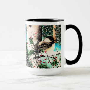 Christmas Chickadee Chatter Mug