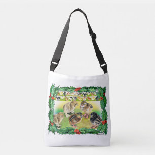 Christmas Chicks Crossbody Bag
