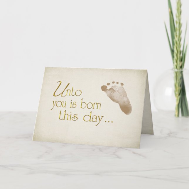 Christmas Child Holiday Card (Front)