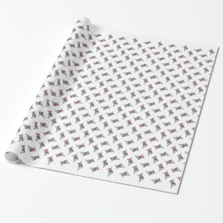 Christmas Chinchilla  Wrapping Paper