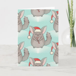 christmas chinchillas holiday card
