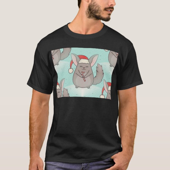 christmas chinchillas T-Shirt (Front)