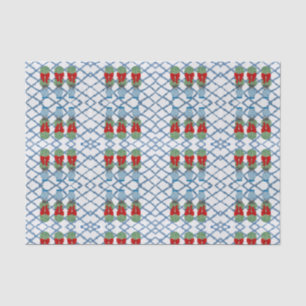 Christmas Chinoiserie Bamboo Topiaries Topiary Tissue Paper