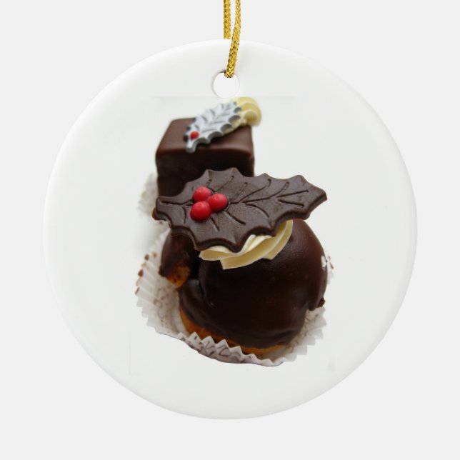 christmas chocolate ornament (Front)