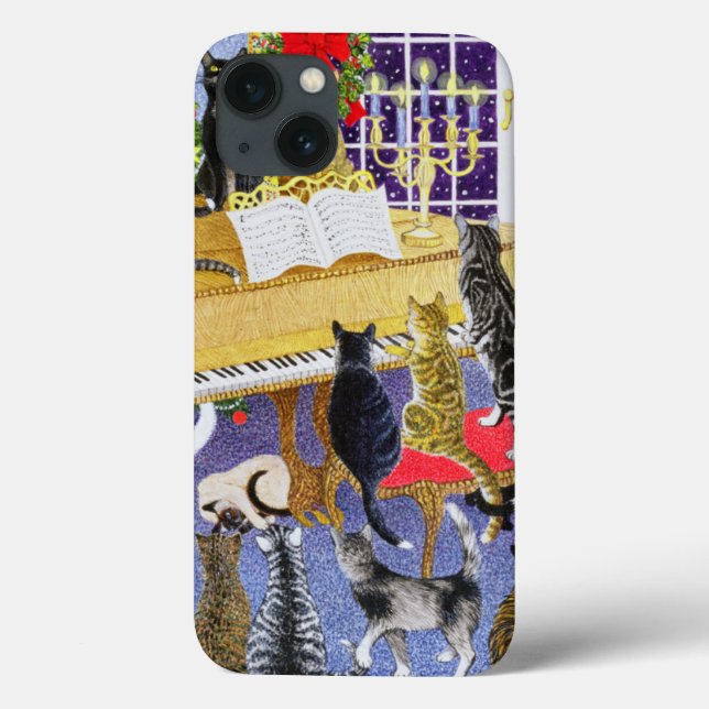 Christmas Chorus Case-Mate iPhone Case (Back)