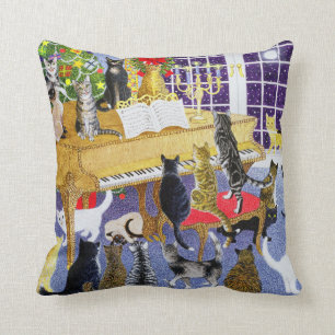 Christmas Chorus Cushion