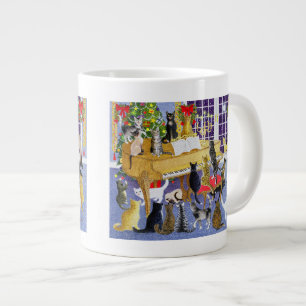 Christmas Chorus Large Coffee Mug