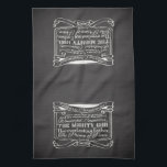 Christmas Christian Chalkboard Scripture Tea Towel<br><div class="desc">Unique black board and white chalk effect and an inspiring Christmas Bible Passage. Christmas Bible Verse item with Passage Scripture from Isaiah 9:6... unto us a Son is given: and his name shall be called Wonderful, Counsellor, THE MIGHTY GOD, The everlasting Father, The Prince of Peace. ~Isaiah 9:6 Dark grey...</div>